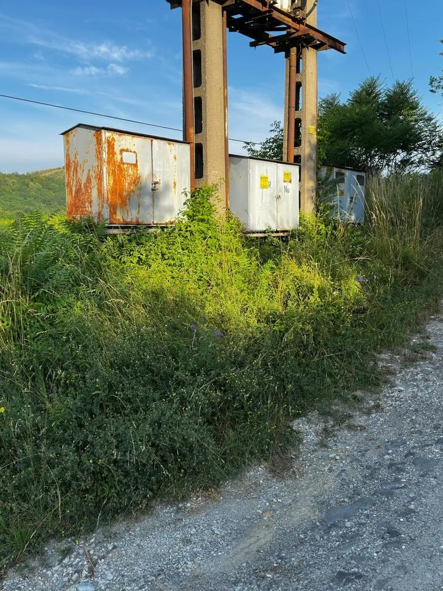 Gondozatlan, elgazosodott terület, előtte