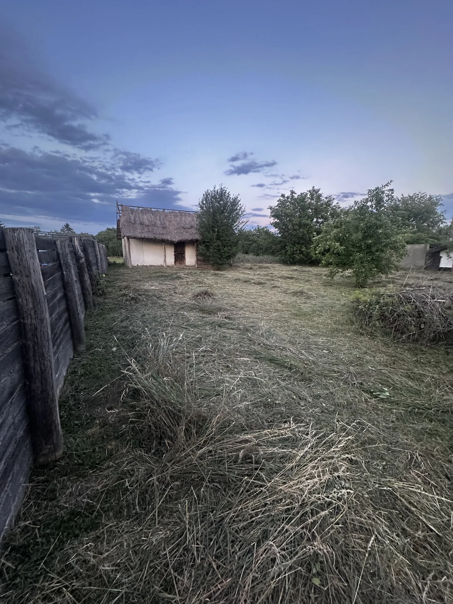 Lekaszált terület szénával – kaszálás után | Tiszta Zóna